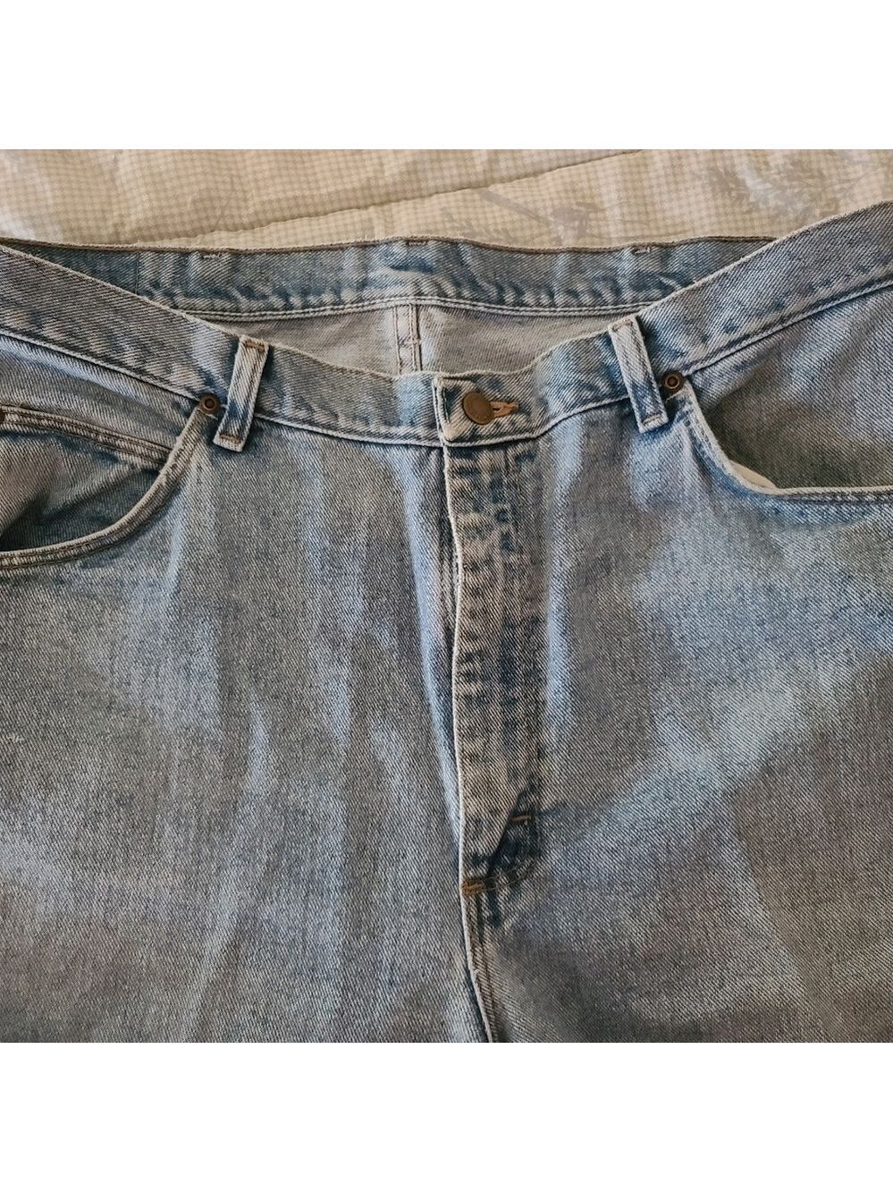 GUC Men's Wrangler jeans Size 38x30 - Picture 4 of 7